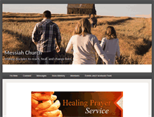 Tablet Screenshot of messiahchristian.com